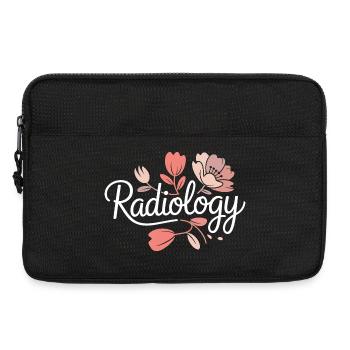 RadFlora Radiology Flowers - Laptop bag 13" - black - Front