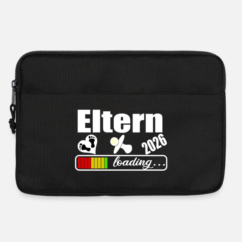Eltern 2026 - Laptoptasche 13" - Schwarz