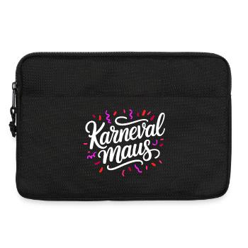 Karnevalmaus - Laptoptasche 13" - Schwarz - Vorne