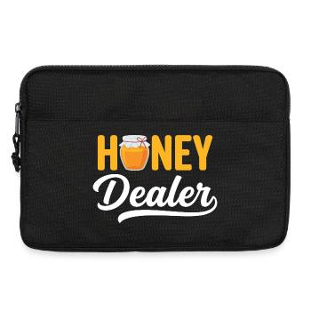 Honey Dealer Beekeeper Honeycomb Beekeeping - Laptop bag 13" - black - Front