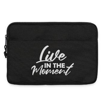 Vivre dans l’instant Pleine conscience de la présence - Sacoche pour ordinateur portable 13 pouces - noir - Devant