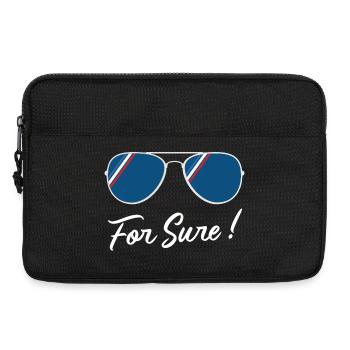 Sicher - Laptoptasche 13" - Schwarz - Vorne