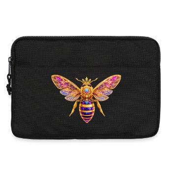Queen Bee Bienenkönigin - Laptoptasche 13" - Schwarz - Vorne