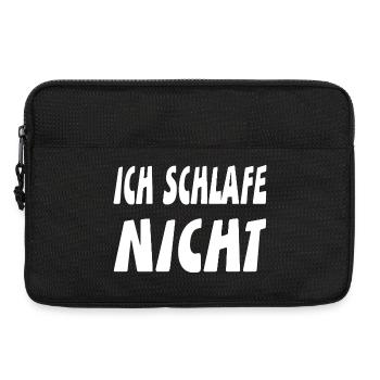 Schlafen - Laptoptasche 13" - Schwarz - Vorne