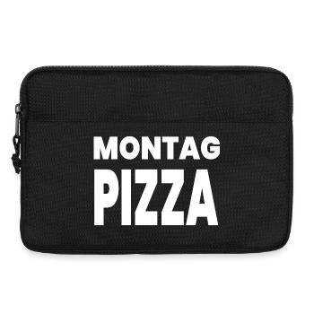 Pizza - Laptoptasche 13" - Schwarz - Vorne