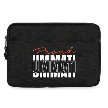 Islamisches Design für Muslime Koran Islam Muslim Dua - Laptoptasche 13" - Schwarz - Vorne
