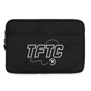 TFTC Geocaching Thanks For The Cache Graphic - Laptoptasche 13" - Schwarz - Vorne