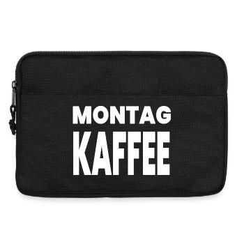 Kaffee - Laptoptasche 13" - Schwarz - Vorne