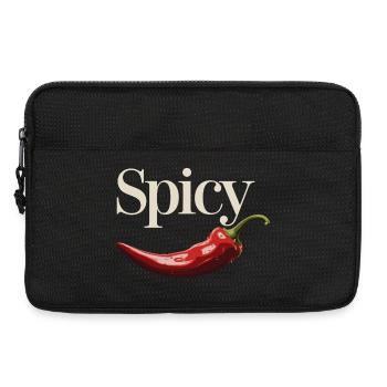 Spicy Chili Liebhaber Design - Laptoptasche 13" - Schwarz - Vorne