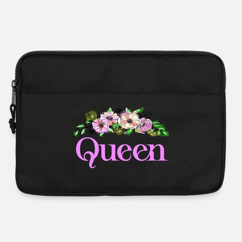 Königin - Laptoptasche 13" - Schwarz