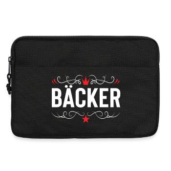 Baker Profession - Laptop bag 13" - black - Front