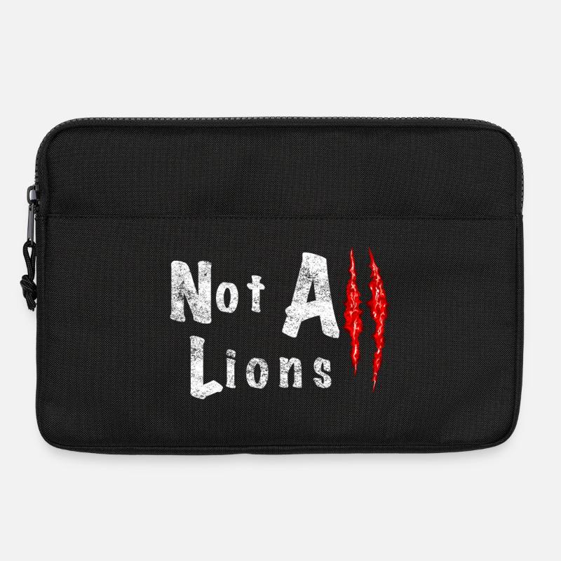 Not All Lions 2... - Laptop bag 13" - black