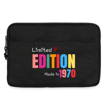 Limited edition Made in 1970 - Laptop bag 13" - black - Front
