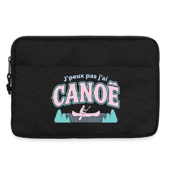 J'peux pas j'ai CANOE - Sacoche pour ordinateur portable 13 pouces - noir - Devant
