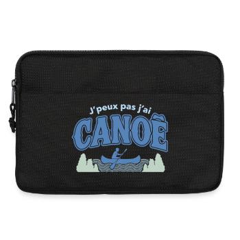 J'peux pas j'ai CANOE - Sacoche pour ordinateur portable 13 pouces - noir - Devant