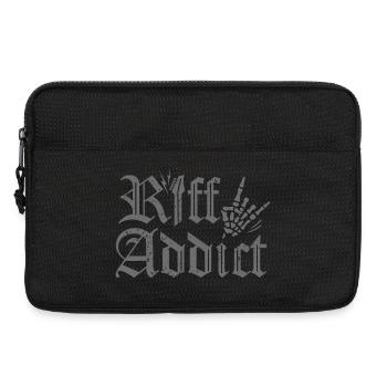 Riff Addict Guitariste Heavy Metal Rock - Sacoche pour ordinateur portable 13 pouces - noir - Devant