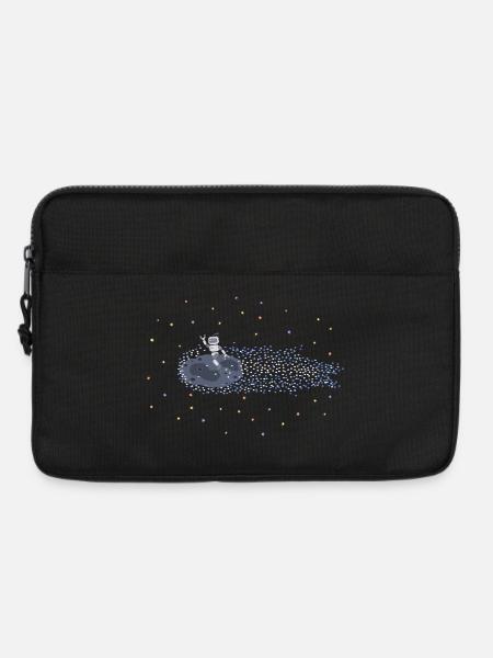 Robot on Meteoroid - Laptop bag 13" - black