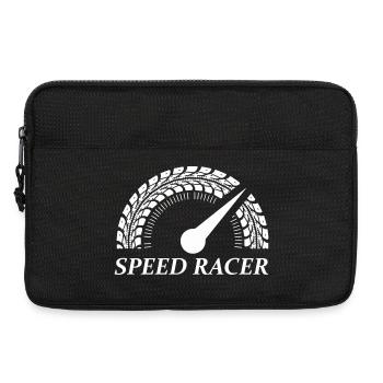 Speed Racer Reifenbahn - Laptoptasche 13" - Schwarz - Vorne