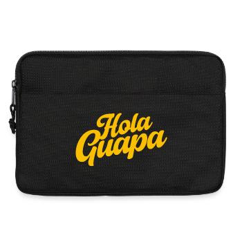 Hola Guapa - Minimalist Spanish Summer Vibes - Laptoptasche 13" - Schwarz - Vorne