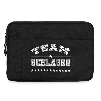 Team Schlager - Schlagermusik - Laptoptasche 13" - Schwarz - Vorne