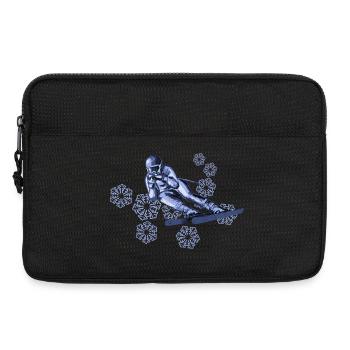 skiing - Laptop bag 13" - black - Front