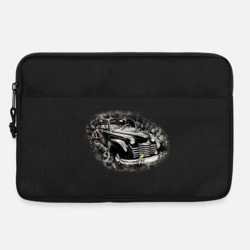 Nostalgic Old American Dream Car - Laptop bag 13" - black