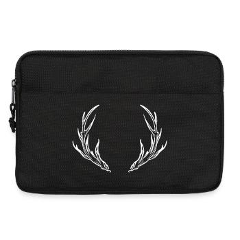 Jeu de bois de cerf - Sacoche pour ordinateur portable 13 pouces - noir - Devant