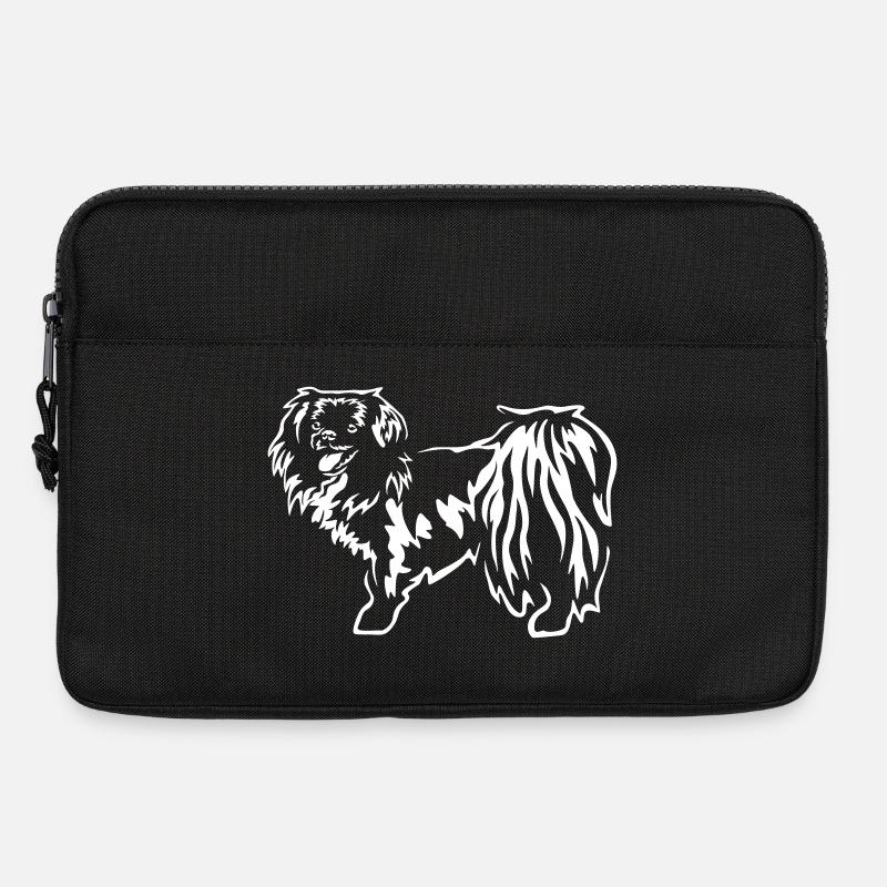 Tibet Spaniel "Black Edition" - Laptoptasche 13" - Schwarz