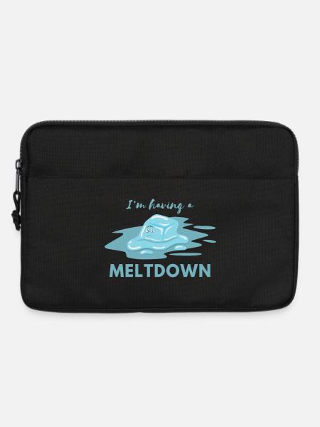Ich habe eine Kernschmelze Eiswürfel Zitat lustig - Laptoptasche 13" - Schwarz