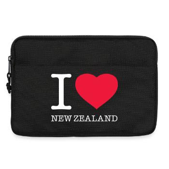 J’AIME LA NOUVELLE-ZÉLANDE Neuseeland - Sacoche pour ordinateur portable 13 pouces - noir - Devant