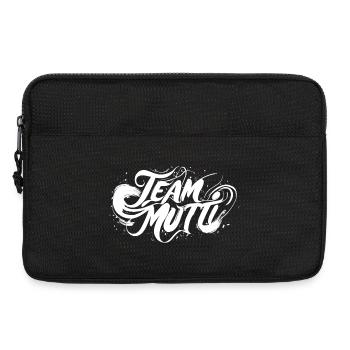 Team Mutti! - Laptoptasche 13" - Schwarz - Vorne