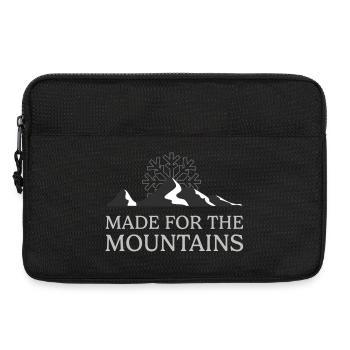 Made For The Mountains - Laptop bag 13" - black - Front