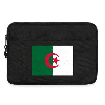 Flag of Algeria – Pride and National Identity - Laptop bag 13" - black - Front