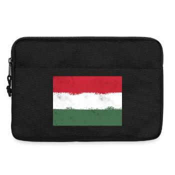 Drapeau de la Hongrie - Sacoche pour ordinateur portable 13 pouces - noir - Devant