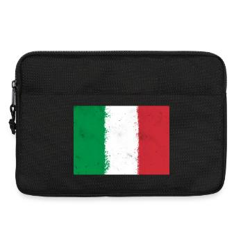 Drapeau de l’Italie - Sacoche pour ordinateur portable 13 pouces - noir - Devant