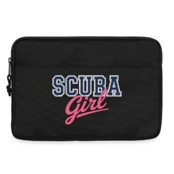 Scuba Girl Design - Laptoptasche 13" - Schwarz - Vorne