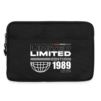 1989 Geburtstagsgeschenk - Vintage 1989, 36. Gebur - Laptoptasche 13" - Schwarz - Vorne