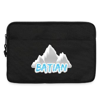 Batian - Laptoptasche 13" - Schwarz - Vorne