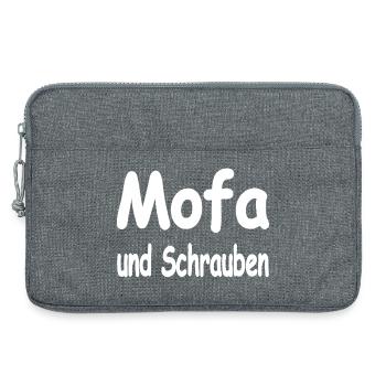 Mofa - Laptoptasche 13" - Grau meliert - Vorne