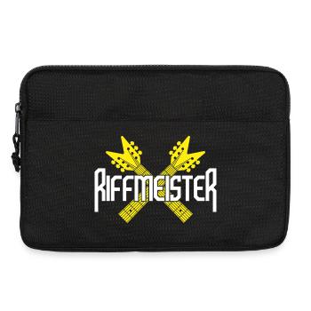 Riffmeister Crossed Guitars - Laptop bag 13" - black - Front