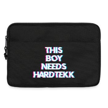 Hardtekk Tekk - Laptoptasche 13" - Schwarz - Vorne