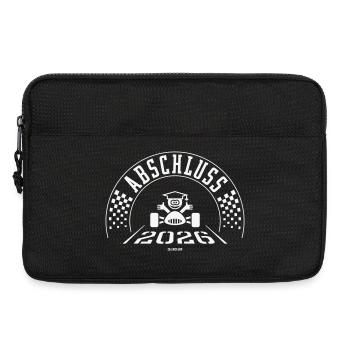 Graduation 2026 (Graduation / Finish / W) - Laptop bag 13" - black - Front