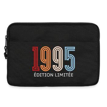 1995 édition limitée vintage - Sacoche pour ordinateur portable 13 pouces - noir - Devant