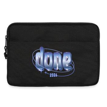 Done 2026 Orbit Design - Laptoptasche 13" - Schwarz - Vorne