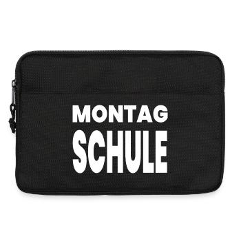 School - Laptop bag 13" - black - Front