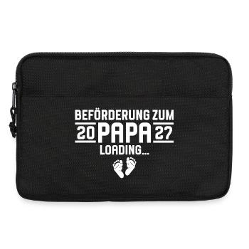 Promotion to Dad 2027 loading - Laptop bag 13" - black - Front