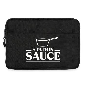 Saucier Sauce Station Brigade Chef Culinary Statio - Laptoptasche 13" - Schwarz - Vorne