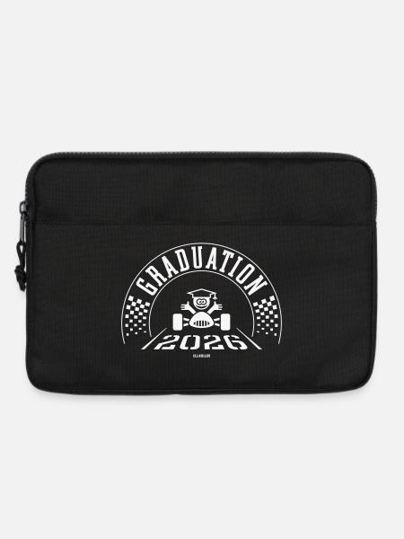 Abschluss 2026 – Schule ist vorbei – Ziellinie – W - Laptoptasche 13" - Schwarz