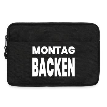 Backen - Laptoptasche 13" - Schwarz - Vorne