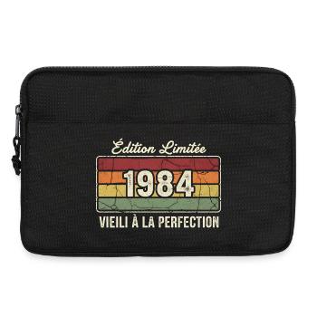 Edition Limitée 1984 Vieil À Perfection - Sacoche pour ordinateur portable 13 pouces - noir - Devant